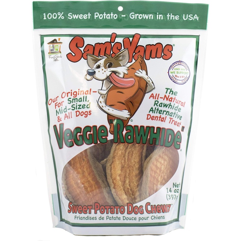 Sam's Yams Crinkle Cut Sweet Potato "Veggie Rawhide"