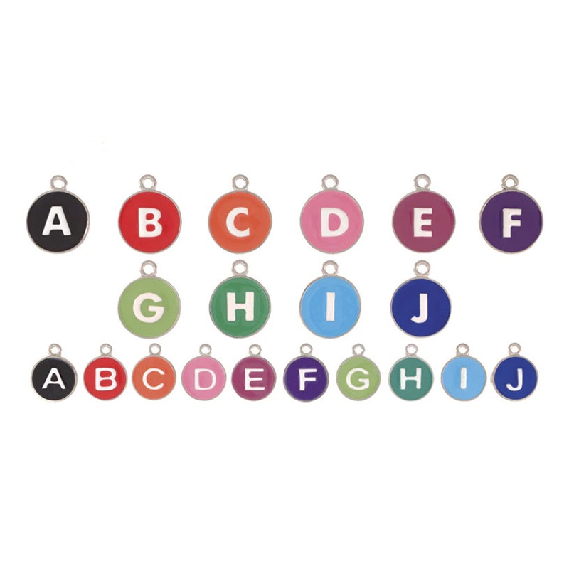 Alphabet - ID Tag - Dog Tag - Laminated Print