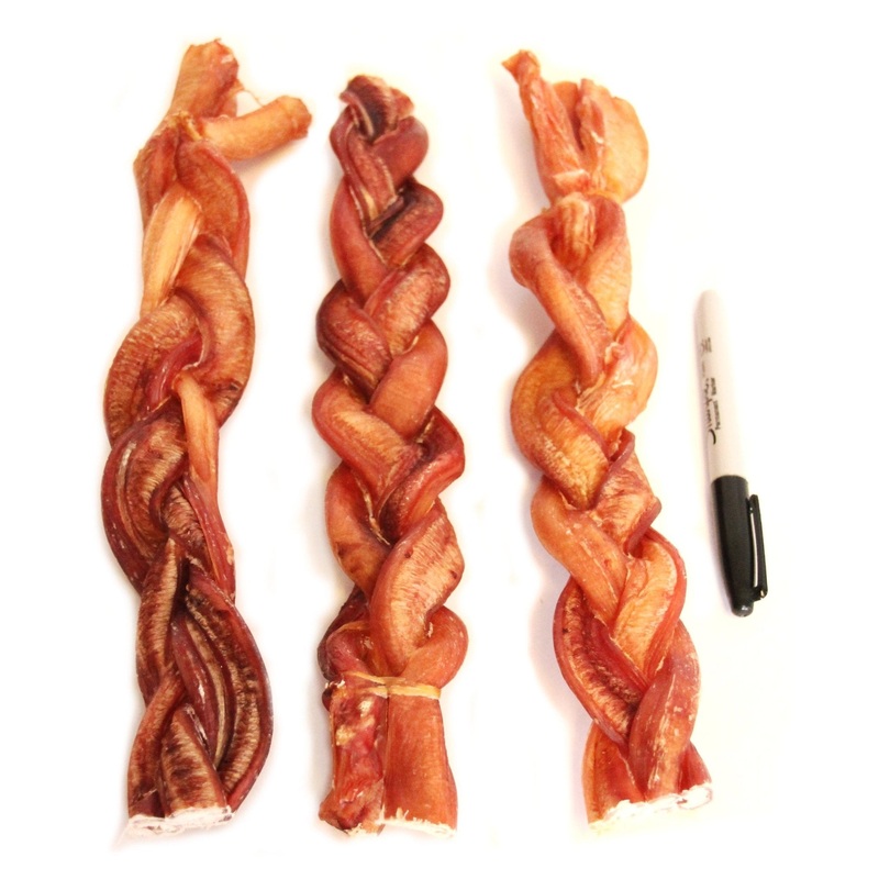 Braided Bully Sticks 12" Jumbo