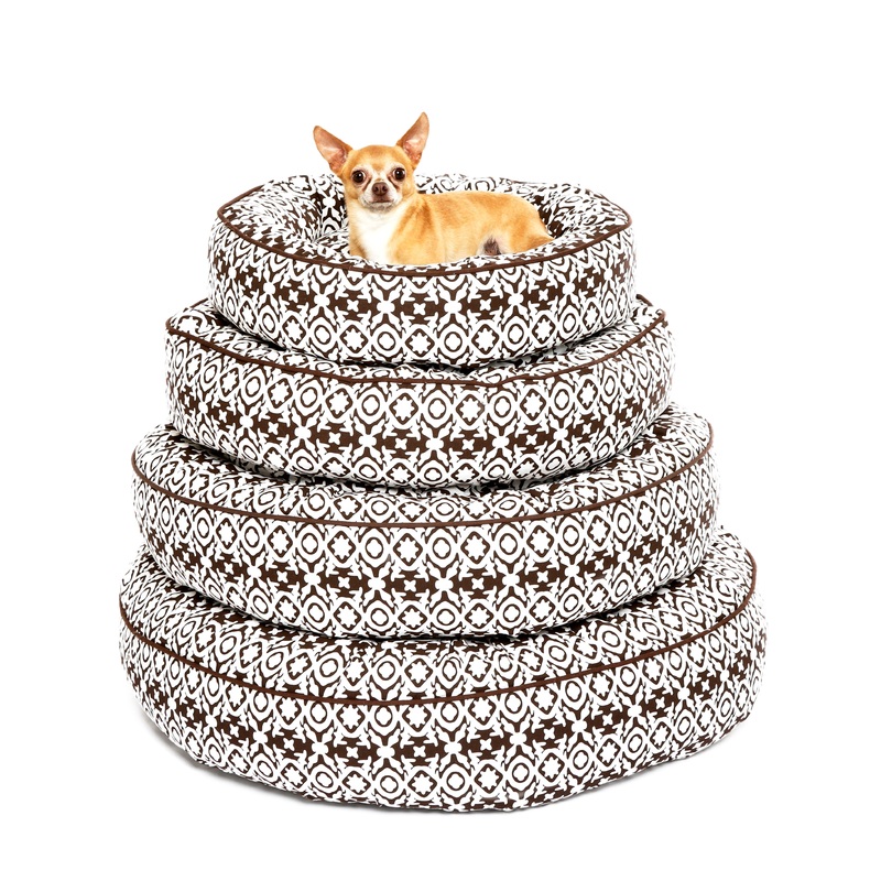 Canine Styles - Cotton Canvas - Brown Watermill - Dog Bed