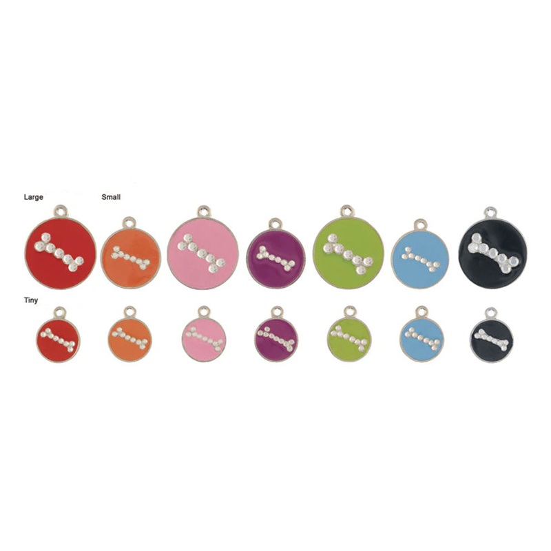 Crystal Bones - ID Tag - Dog Tag - Laminated Print