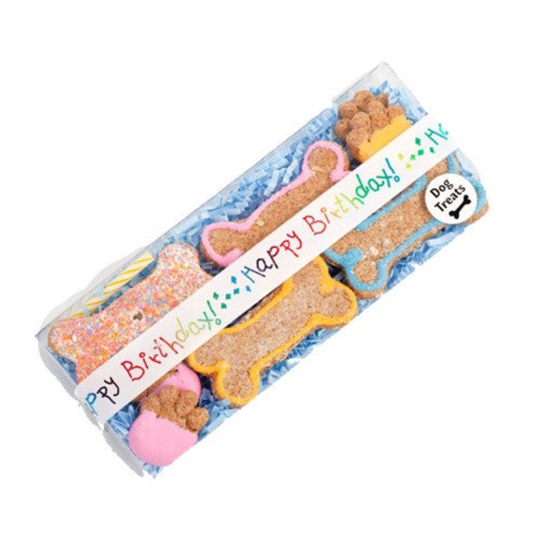 Specialty Treat - Happy Birthday - Bone Box - Dog Treat - USA