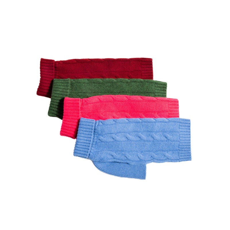 Cashmere Dog Solid Sweater - Canine Styles 3 Color Options