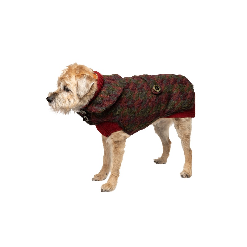 Couture Mohair Wool Coat - Faux fur Lining - Multi Color