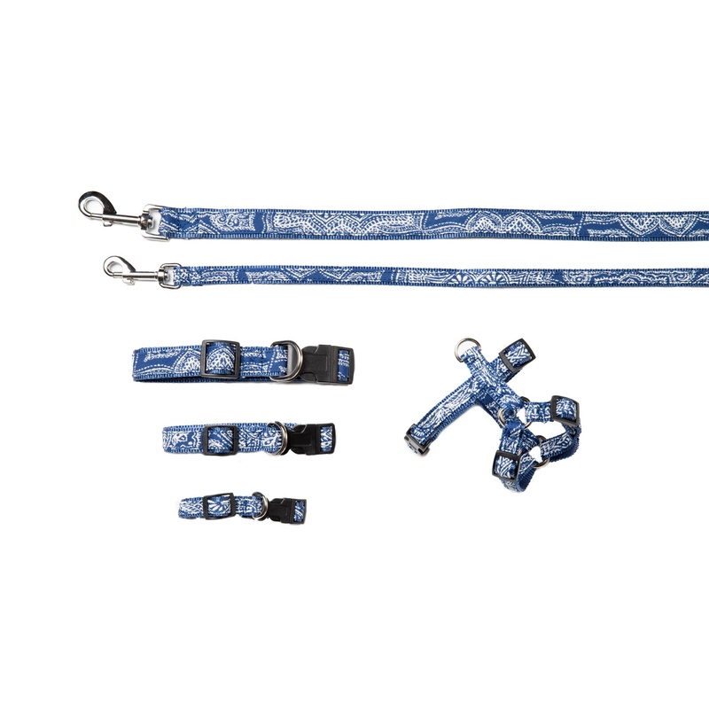 Designer Collection - Dog Collars, Harnesses & Leads - Denim