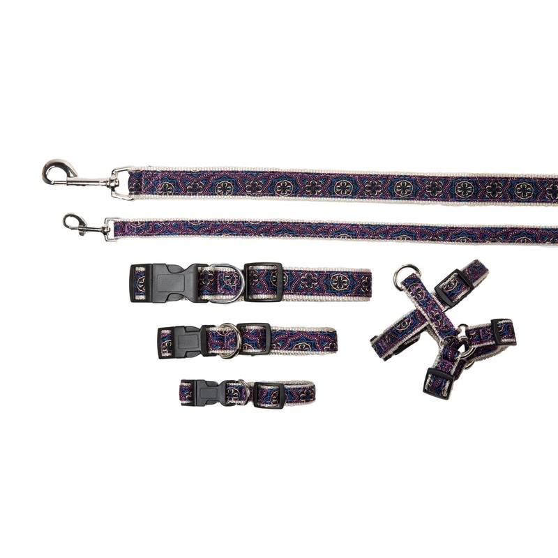 Designer Collection - Dog Collars, Harnesses & Leads - San Marco Purple