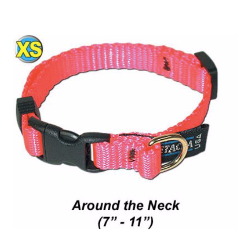 Webbing Cetacea Nylon Quick Release Collars | 13 Colors