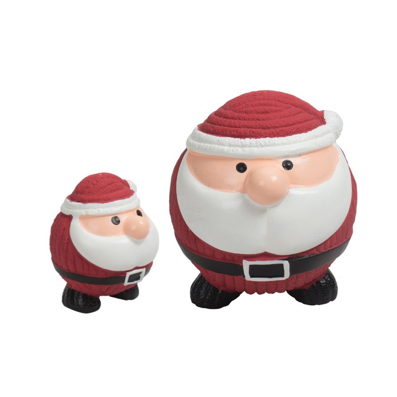 Christmas - Holiday Latex Santa - Dog Toy