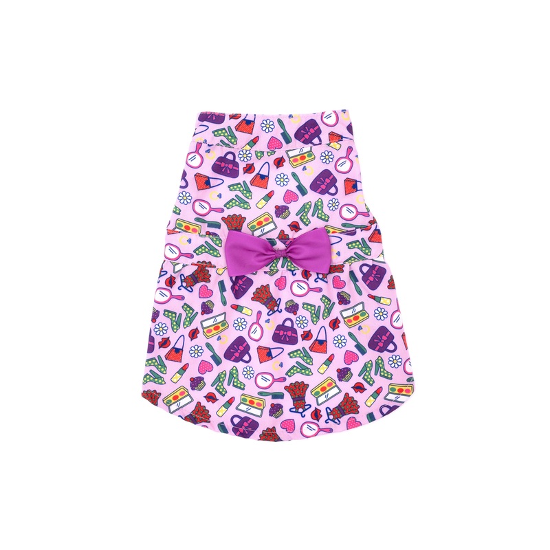 Dog Dress - Fashionista Purple Dress