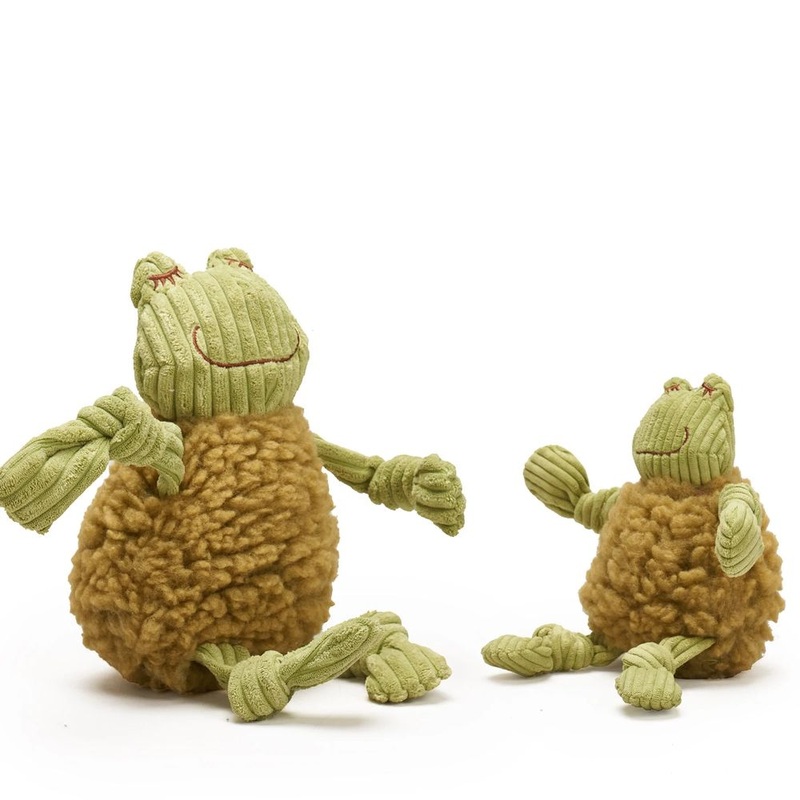 Knotties - Fiona Frog Toy - Dog Toy - 2 Sizes