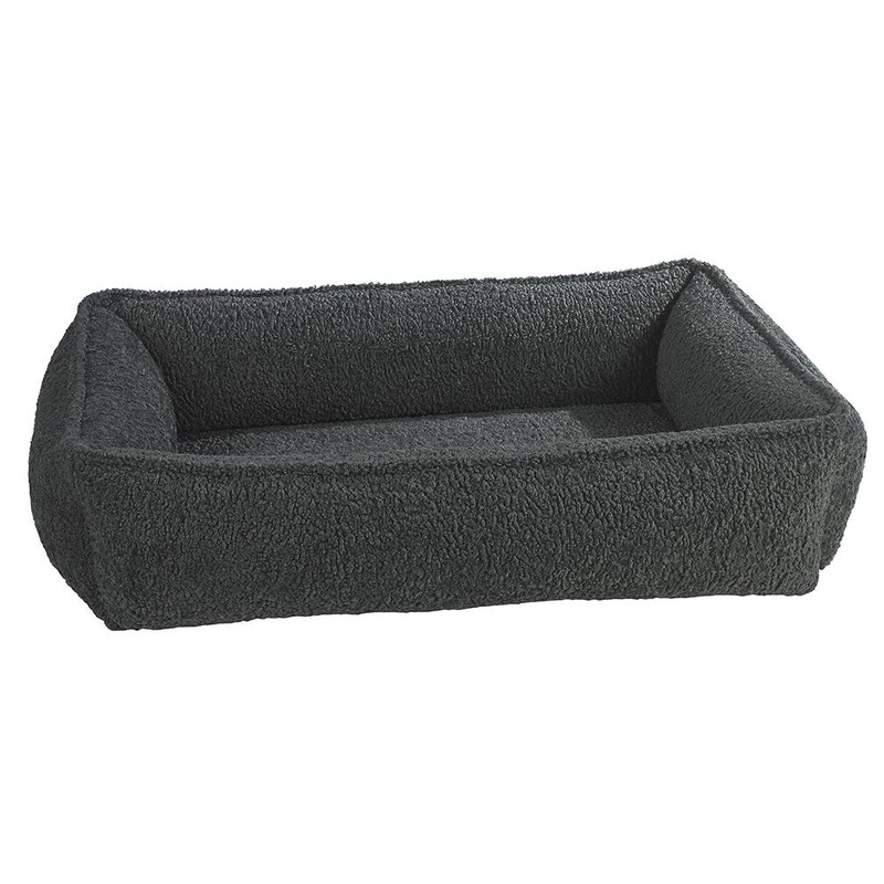 Lounger - Gray Sheepskin - Dog Bed