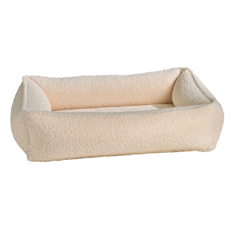 Lounger - Ivory Sheepskin - Dog Bed