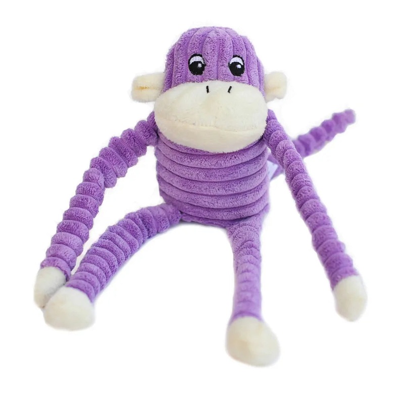 Mini - Crinkle Monkey -  Dog Toy