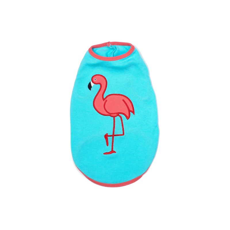 Muscle Tees - Flamingo - Dog Shirt