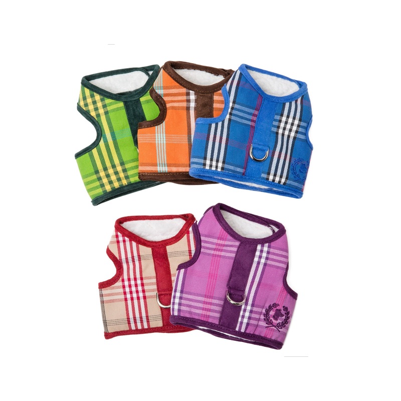 Signature Collection - Dog Body Harness Vest  - SHERPA LINED - Lead Additional/4 Color Options