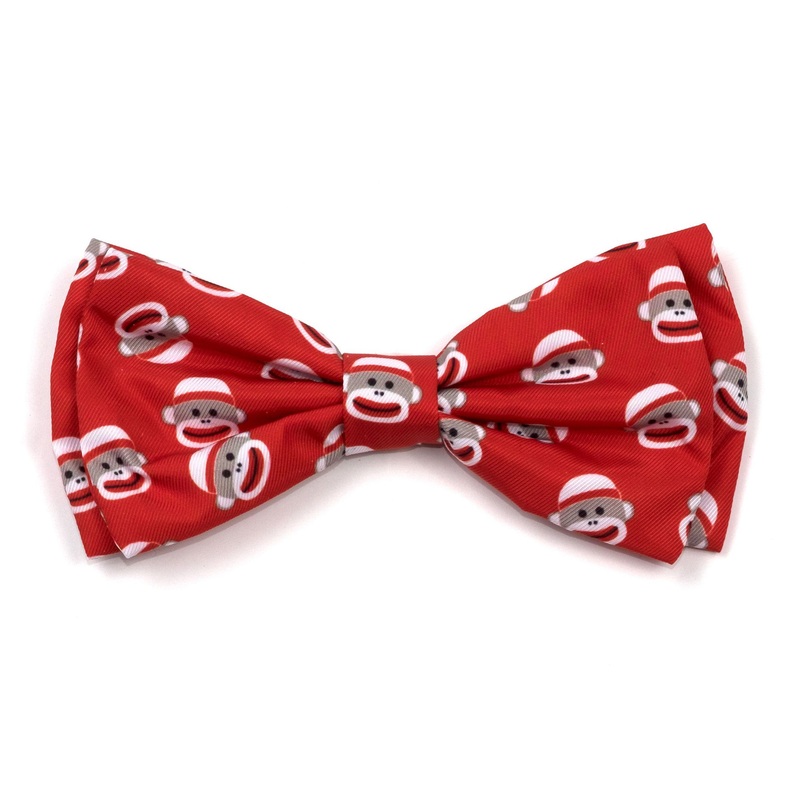 Sock Monkey - Dog Bow tie