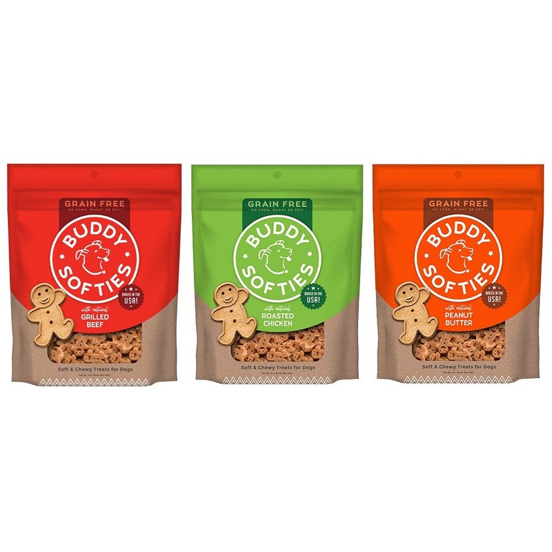 Buddy Biscuits Grain Free Soft & Chewy Treats 5 oz.