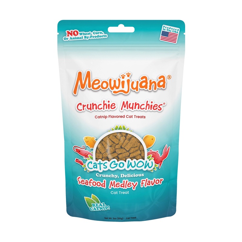 Crunchie Munchie - Catnip Treats - Seafood Medley