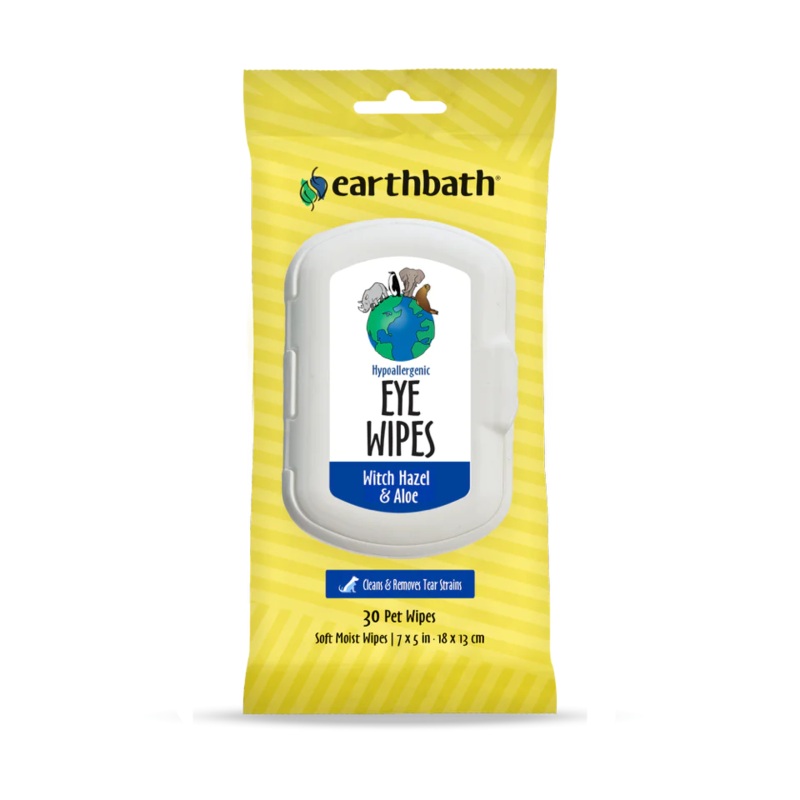Grooming Hypoallergenic Eye Wipes, 30 ct