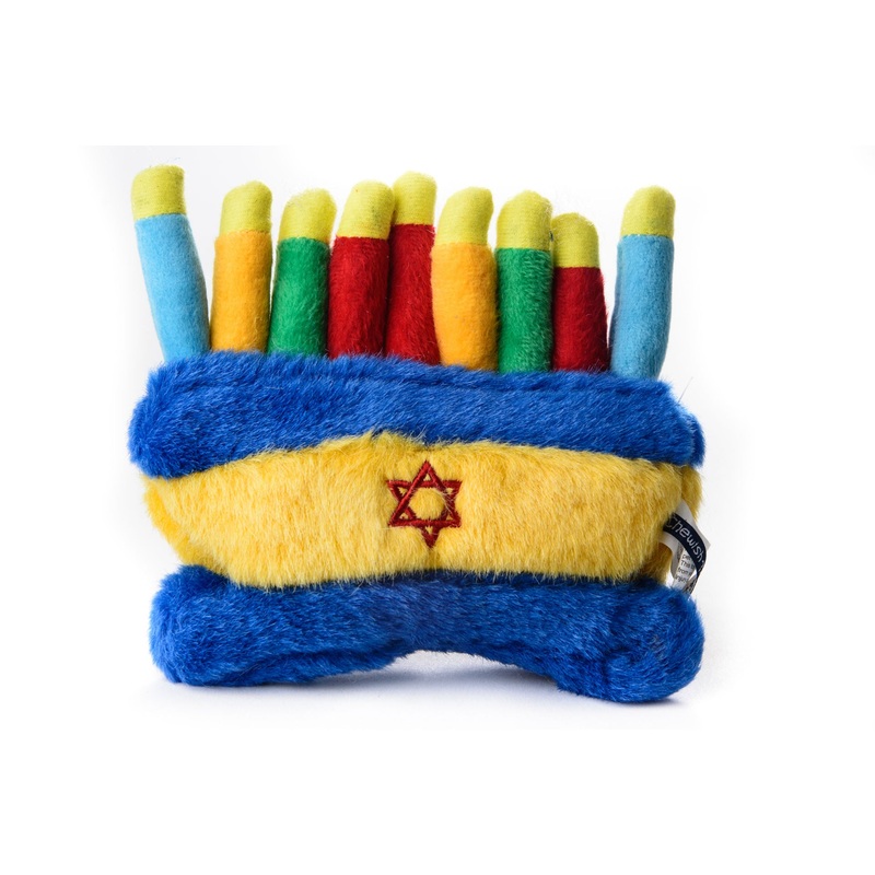 Hanukkah - Dog Toy - Menorah
