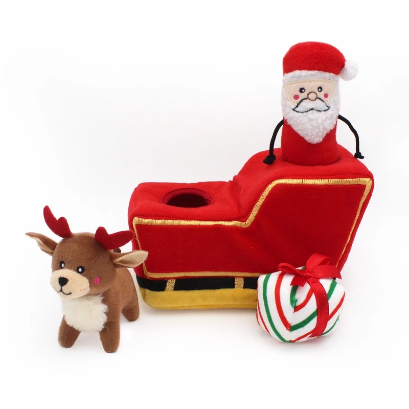 Christmas - Holiday Burrow - Santas Sleigh - Interactive Toy