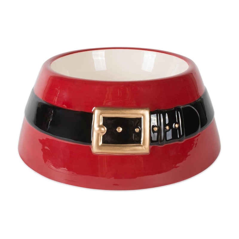 Christmas - Holiday - Santa Ceramic Collection for Dogs, Food and Water Bowl