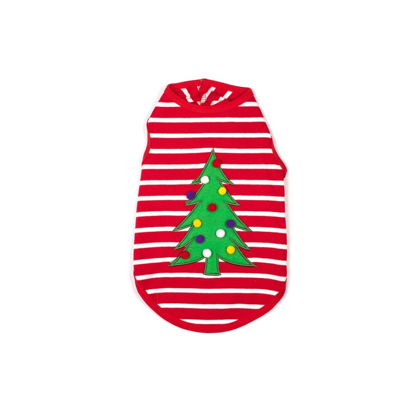 Christmas - Holiday -  Tree Dog Tee | Dog Shirts