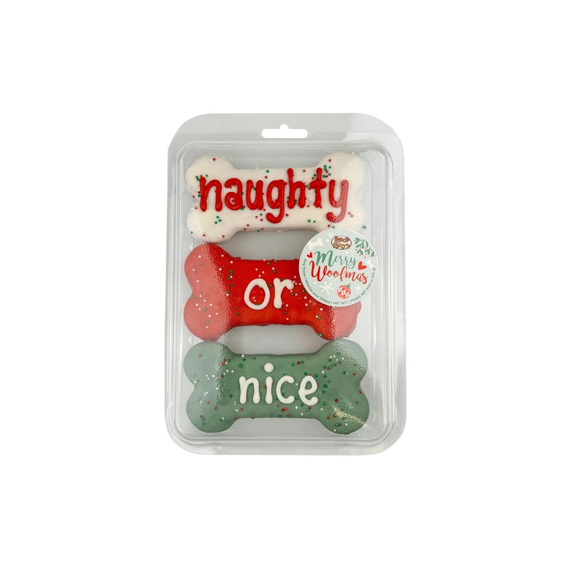 Christmas - Naughty or Nice Bones 3pk