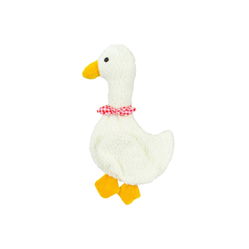 Crinkle 10" White Duck - Dog Toy