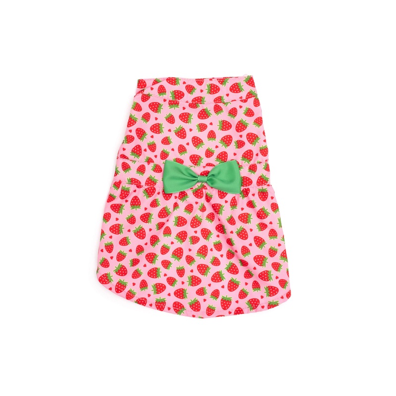 Dog Dress - Strawberries Dress