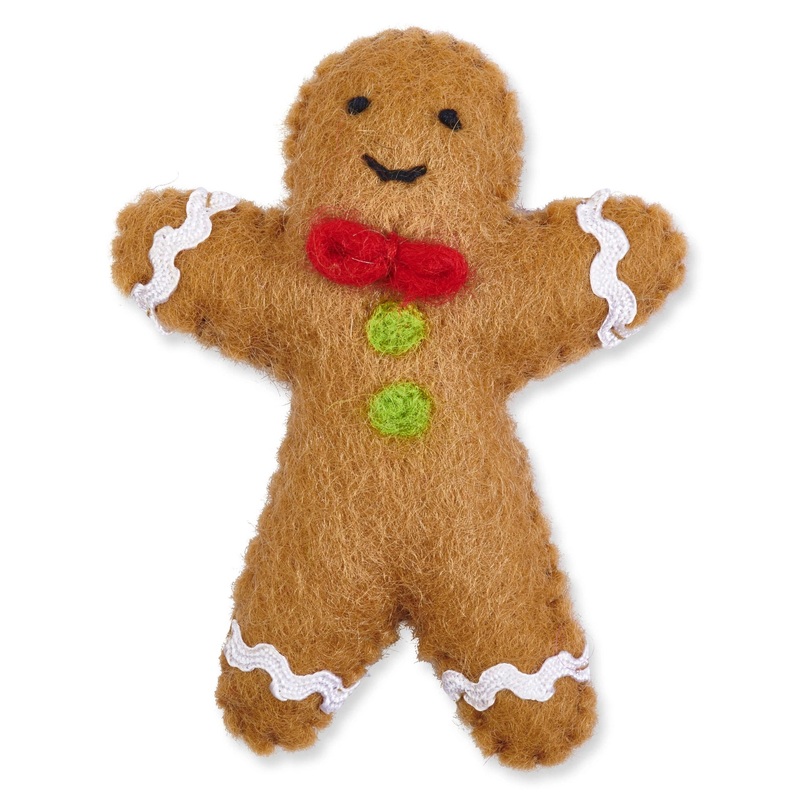 Feline - Cat Toy - Gingerbread Man Christmas