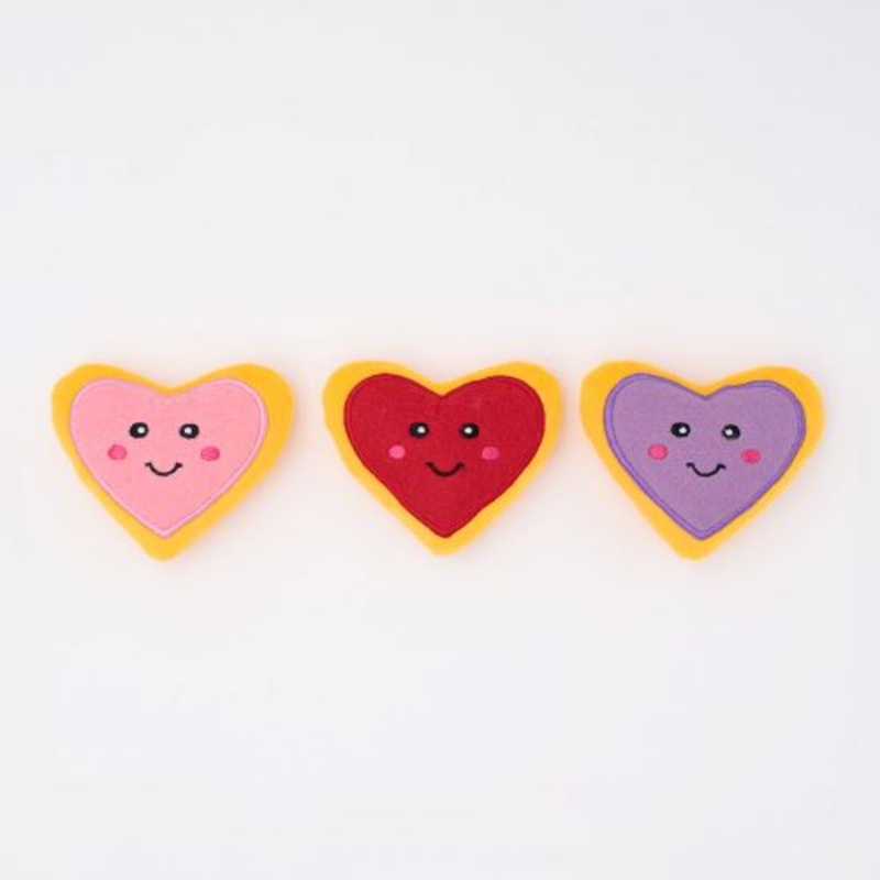Mini -  Heart Squeaker Cookies