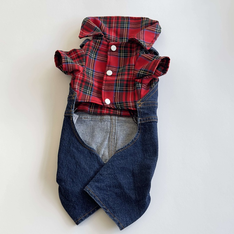 Ziggy Dog Jeans Jumpsuit L -