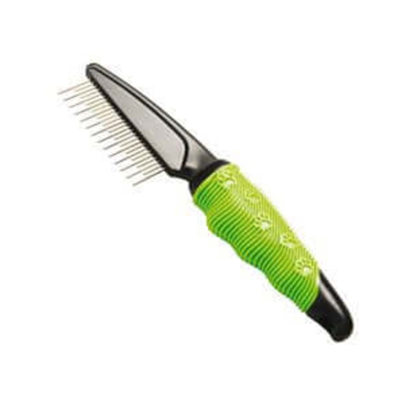 Farm Company 27 rotating teeth comb with rubber soft grip -