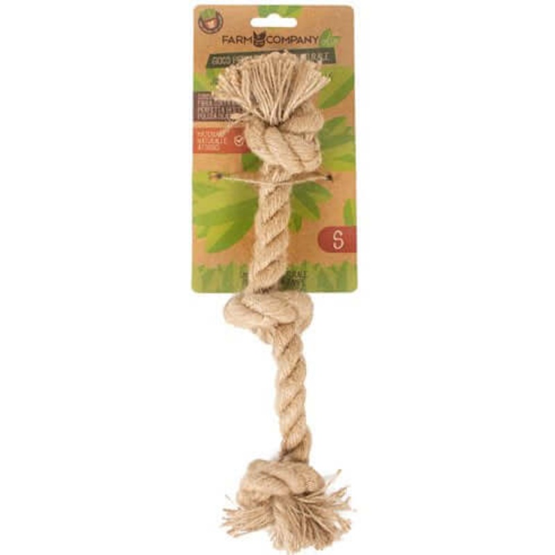 Farm Company Green Rope Toy 3knots - Small -