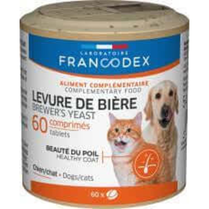 Francodex Brewer Yeast Dog Cat 60Tab -