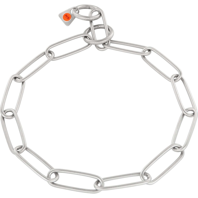 Herm Sprenger Collar Long Links - Stainless Steel Matt 3.0 mm 65cm /26" -