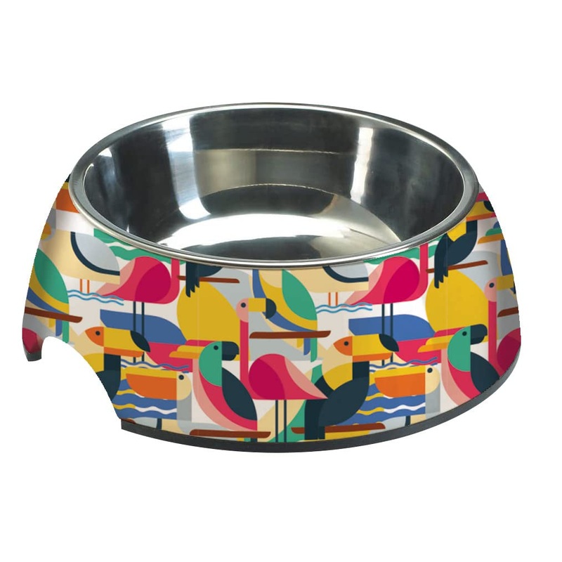 Croci Bowl Melamine Toucan - 800ML -     - 800  -