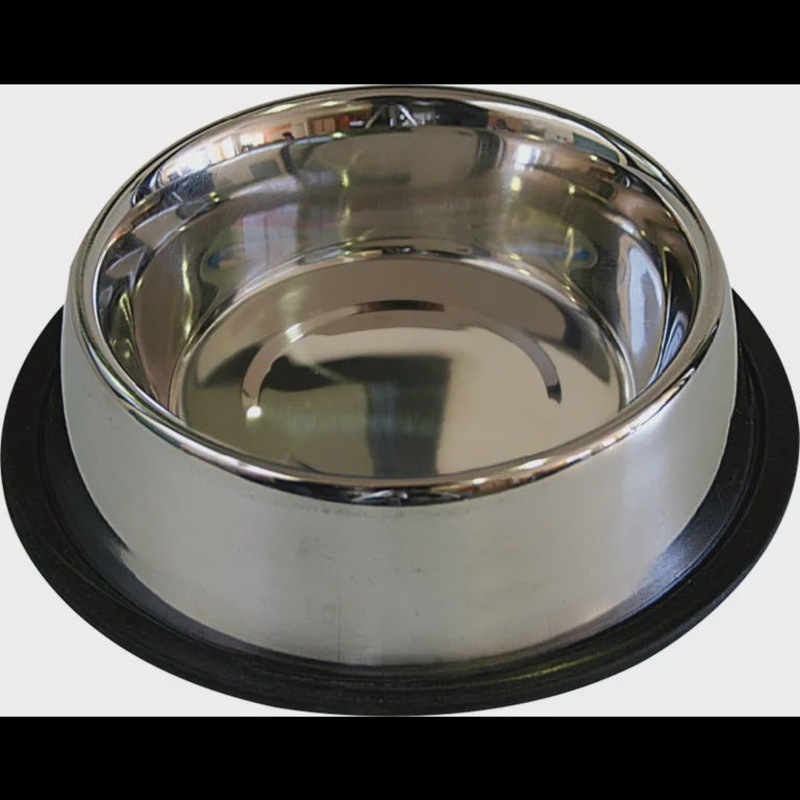 Croci Steel Bowl Mac - 0,71L/CM.22 Nonskid -     - 0.71 /.22   -