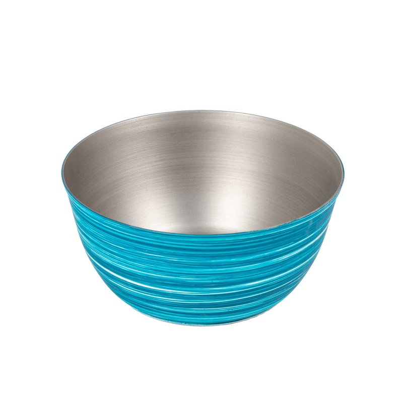 Farm Company Dec stainless steel hand painted bowl ass.col. - 12 cm 500 ml -