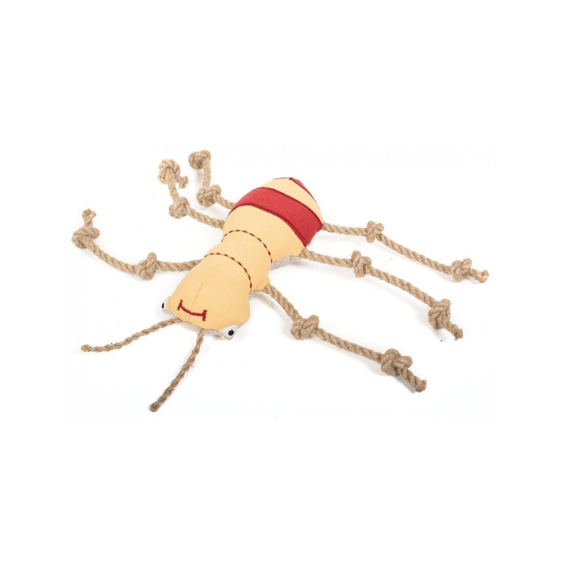 Farm Company Green Cotton & Hemp rope Spider Plush Toy - L 25 cm -