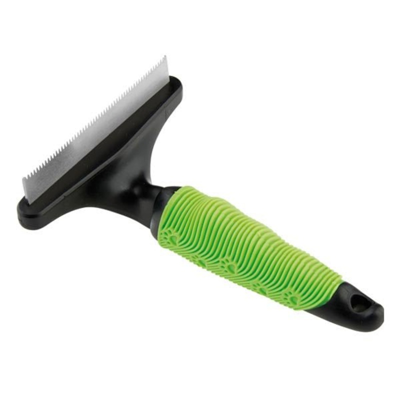 Farm Company Large Deshedder blade rubber soft grip - 100 mm 1.5 mm -