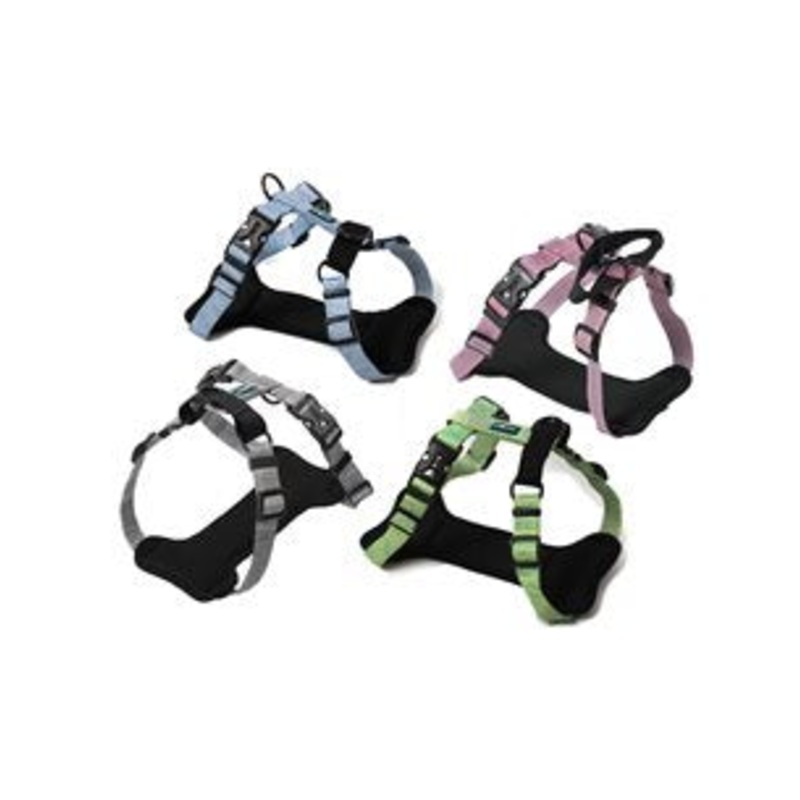 Farm Company Nylon Deluxe Harness Burgundy - XL 25mmx68 91cm -