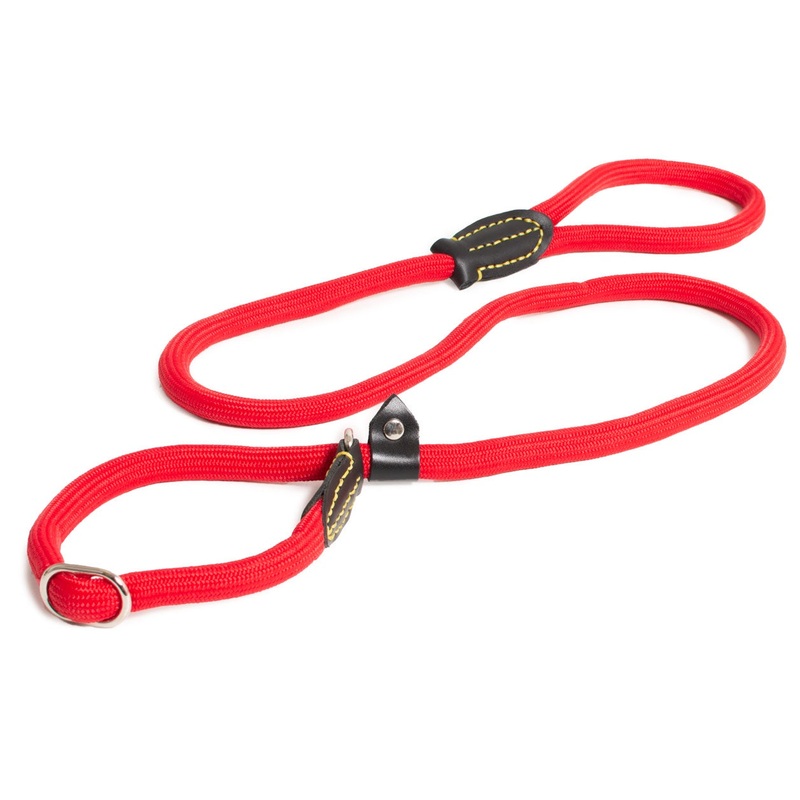 Farm Company Nylon rope choke leash Red - 13mm x 150 -