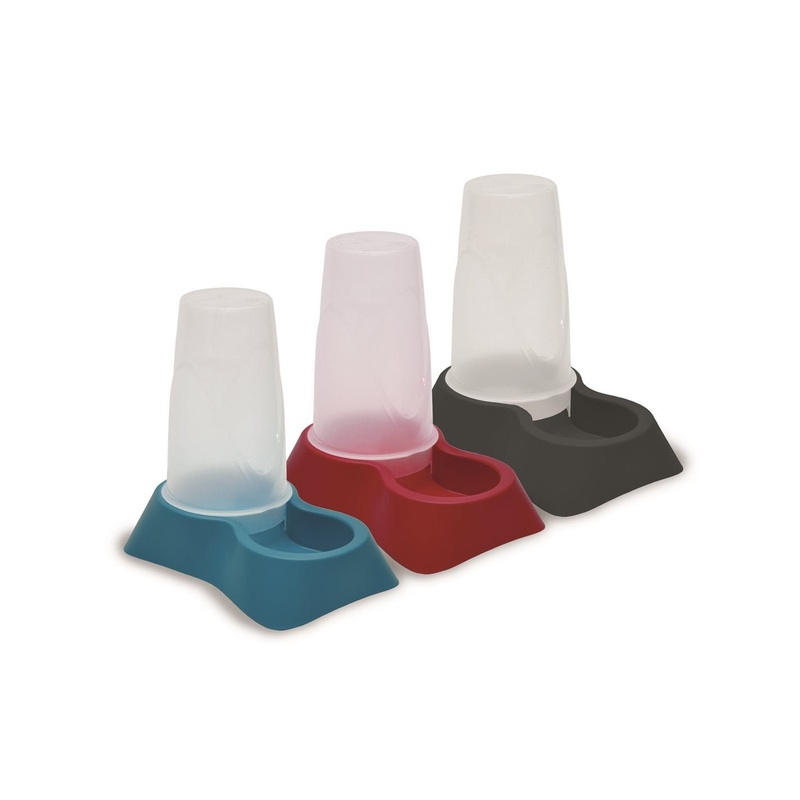 Farm Company Water and Food Eco Dispenser assorted colors - 0,65 Lt 13x19x19,5 cm -