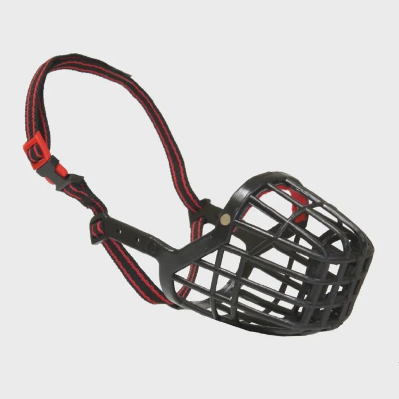 Croci Muzzle Lupo Black - Size 7 -     -  7 -