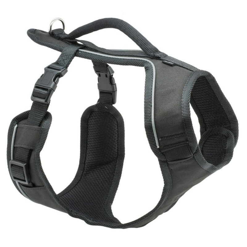 Farm Company Easy Fit mesh and nylon harness with 2 buckles Black - M 57 80 cm -