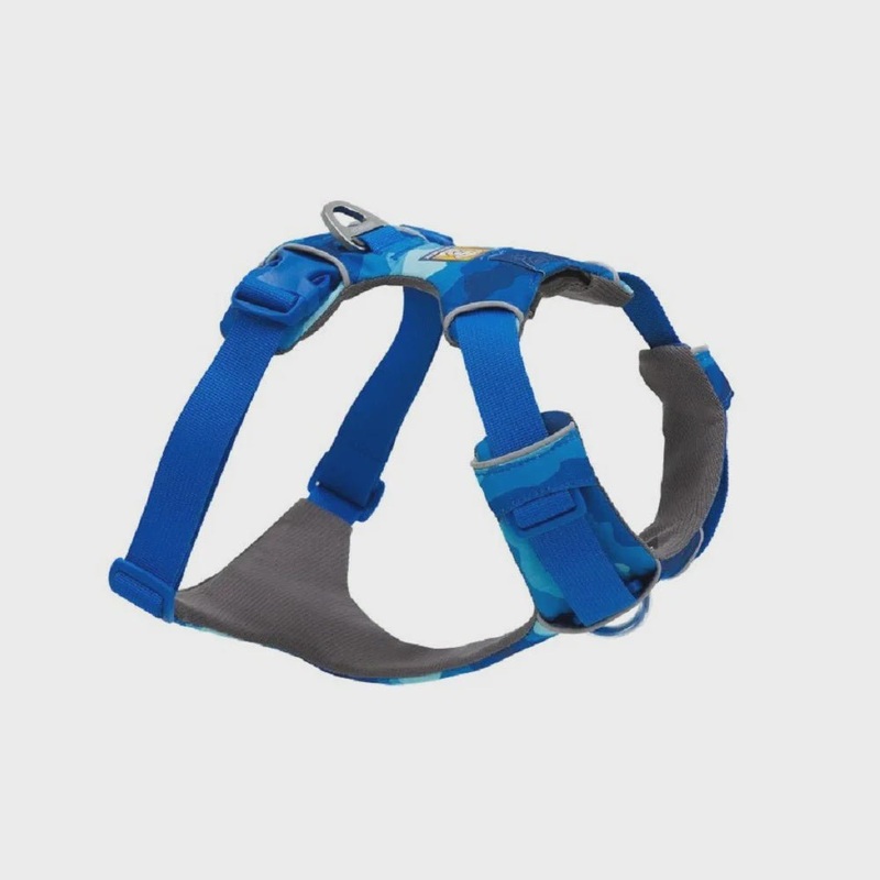 Farm Company Easy Fit mesh and nylon harness with 2 buckles Blue - M 57 80 cm -