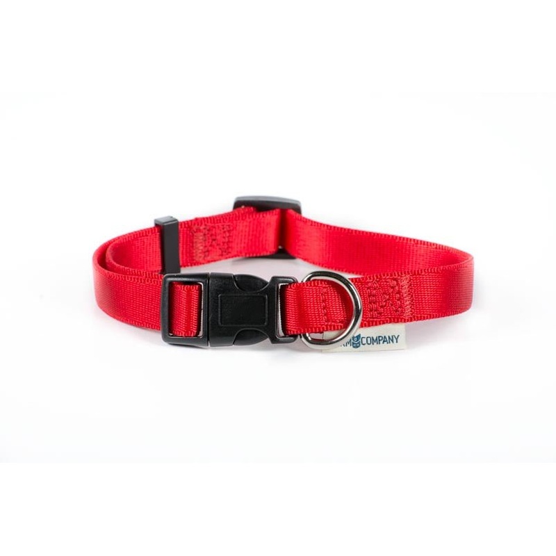 Farm Company Nylon adjustable collar Red - 25mmx45 60cm -