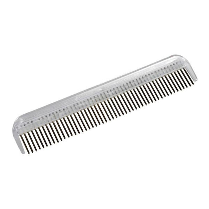 Farm Company Plastic handle linear comb with 50 rotating teeth -